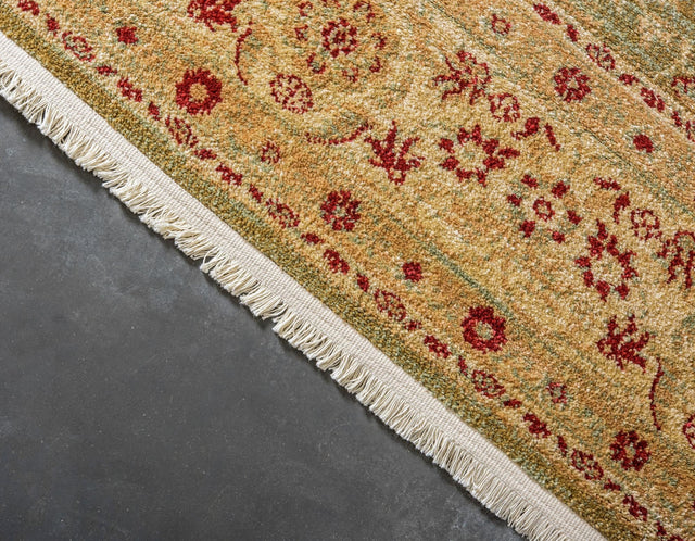 Light Green 3' 3 x 5' 3 Edinburgh Rectangle Area Rug 100% Polypropylene Easy Clean With Cotton Backing Traditional Classic Design Carpet for Living, Dining Room, Office for Sale at Rug Engine