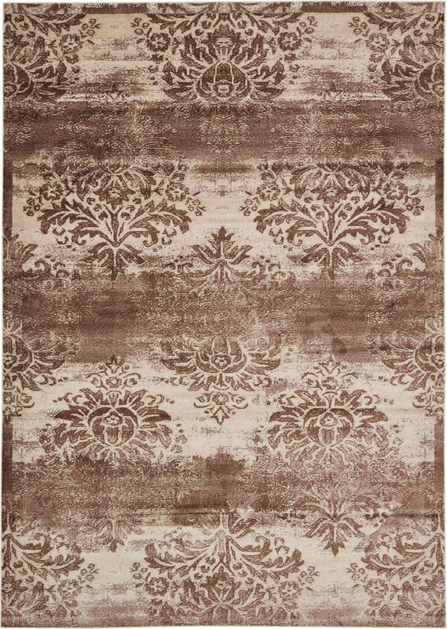 Dark Beige 8' x 11' 8 Rushmore Rectangle Area Rug 55% Polypropylene & 45% Polyester Durable Quality Carpet for Indoor Home Decorating for Sale at Rug Engine