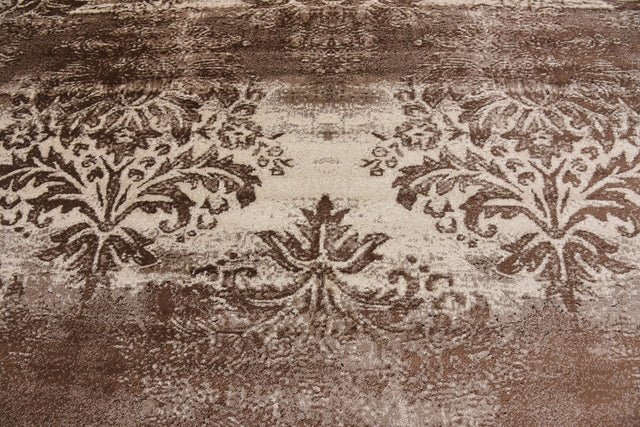 Dark Beige 8' x 8' Rushmore Square Area Rug 55% Polypropylene & 45% Polyester Durable Quality Carpet for Indoor Home Decorating for Sale at Rug Engine