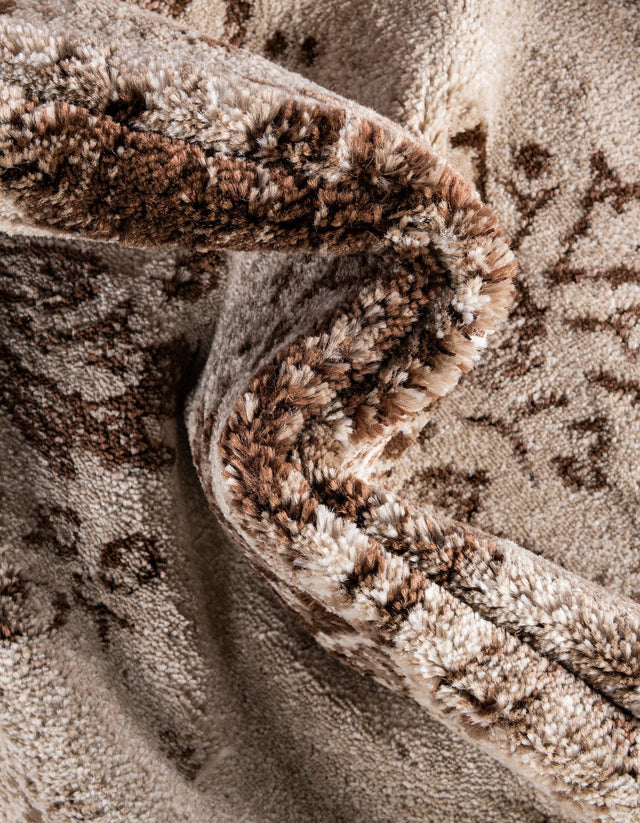 Dark Beige 4' x 6' Rushmore Rectangle Area Rug