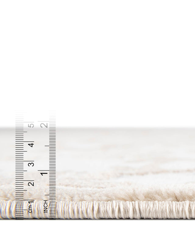 Snow White 5' 1 x 8' Rushmore Rectangle Area Rug 55% Polypropylene & 45% Polyester Durable Quality Carpet for Indoor Home Decorating for Sale at Rug Engine