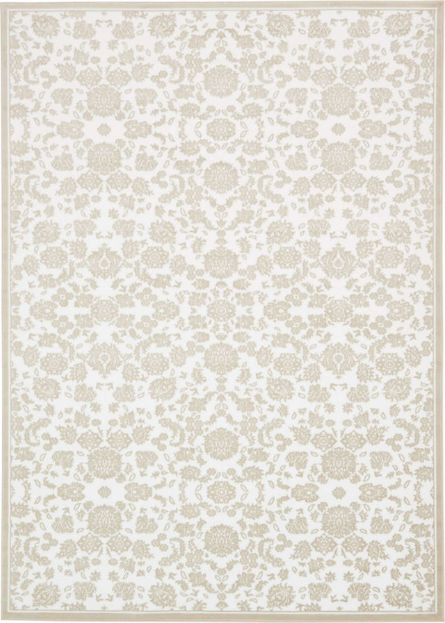 White Brown 8' x 11' 6 Rushmore Rectangle Area Rug 55% Polypropylene & 45% Polyester Durable Quality Carpet for Indoor Home Decorating for Sale at Rug Engine