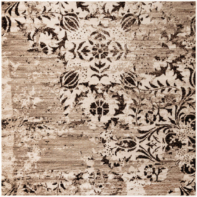 Chocolate Brown 8' x 8' Rushmore Square Area Rug 55% Polypropylene & 45% Polyester Durable Quality Carpet for Indoor Home Decorating for Sale at Rug Engine