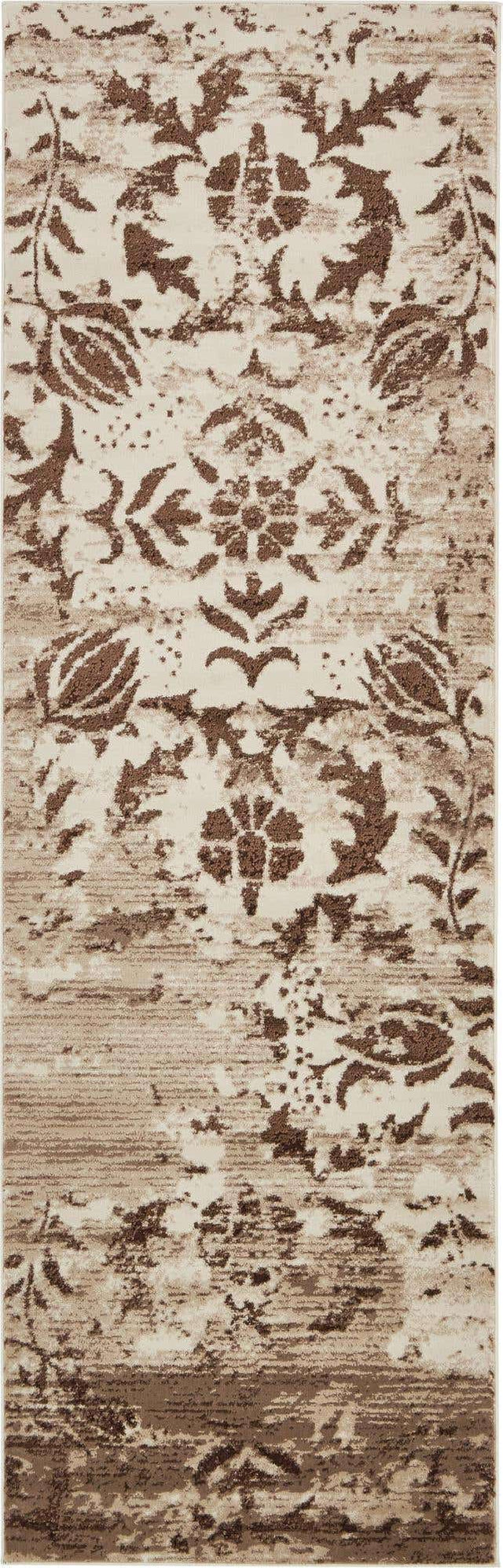 Chocolate Brown 3' x 9' 10 Rushmore Runner Area Rug 55% Polypropylene & 45% Polyester Durable Quality Carpet for Indoor Home Decorating for Sale at Rug Engine