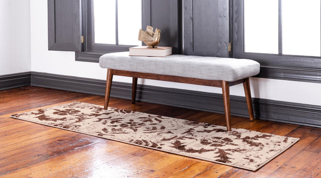 Chocolate Brown 3' x 9' 10 Rushmore Runner Area Rug 55% Polypropylene & 45% Polyester Durable Quality Carpet for Indoor Home Decorating for Sale at Rug Engine