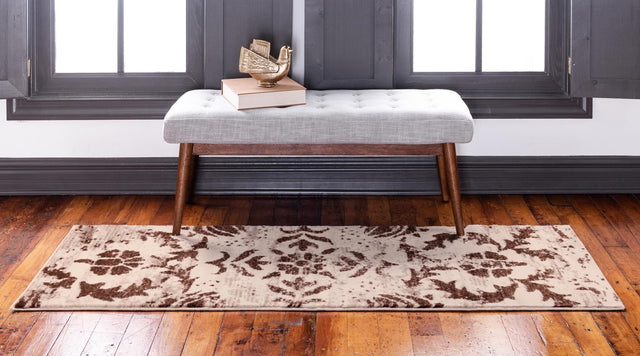 Chocolate Brown 3' x 9' 10 Rushmore Runner Area Rug 55% Polypropylene & 45% Polyester Durable Quality Carpet for Indoor Home Decorating for Sale at Rug Engine