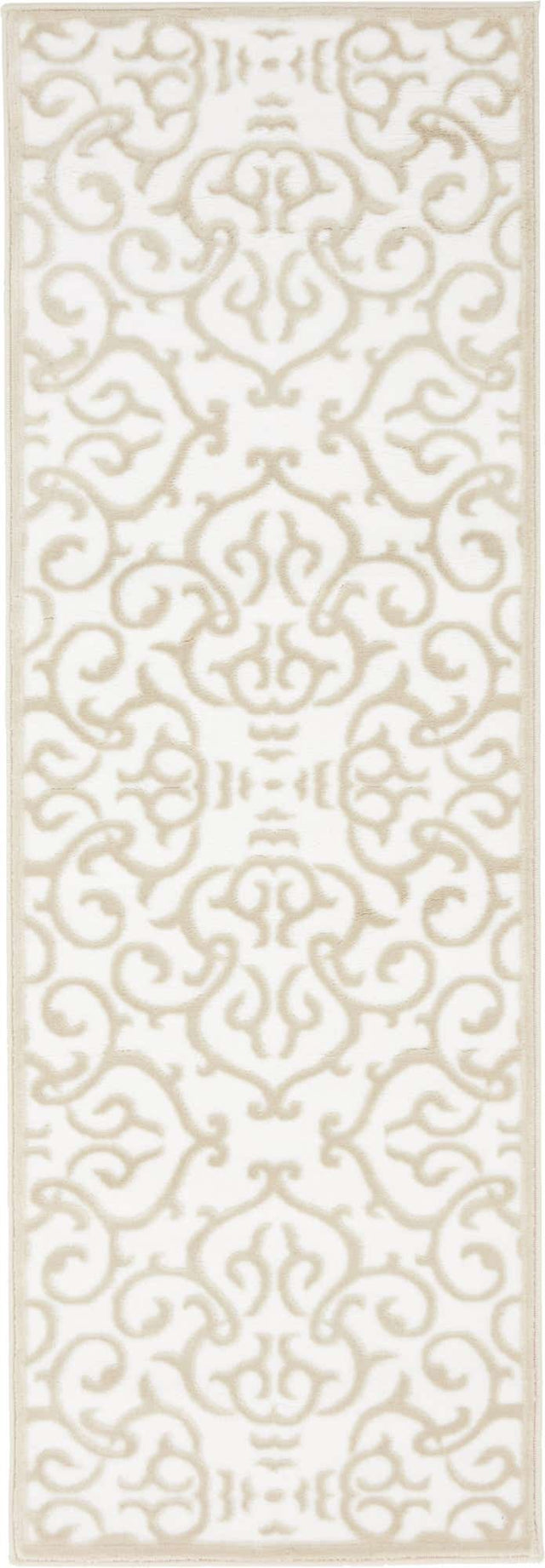 Snow White 2' x 6' 1 Rushmore Runner Area Rug 55% Polypropylene & 45% Polyester Durable Quality Carpet for Indoor Home Decorating for Sale at Rug Engine