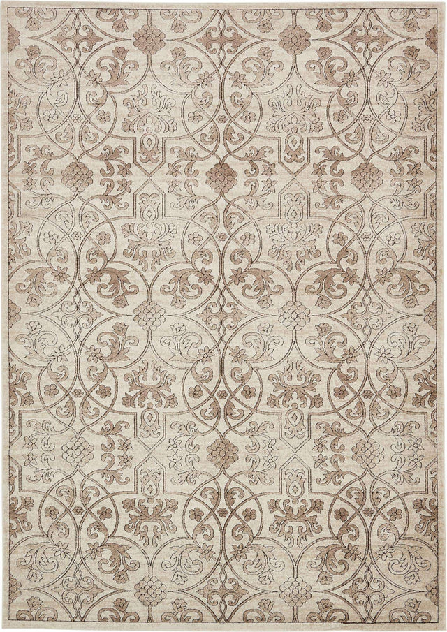 Dark Beige 8' x 11' 8 Rushmore Rectangle Area Rug 55% Polypropylene & 45% Polyester Durable Quality Carpet for Indoor Home Decorating for Sale at Rug Engine