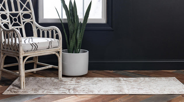 Dark Beige 2' 6 x 13' 1 Rushmore Runner Area Rug 55% Polypropylene & 45% Polyester Durable Quality Carpet for Indoor Home Decorating for Sale at Rug Engine