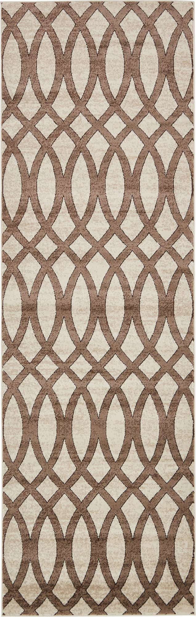 Brown 3' x 9' 10 Rushmore Runner Area Rug 55% Polypropylene & 45% Polyester Durable Quality Carpet for Indoor Home Decorating for Sale at Rug Engine