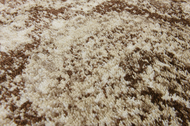 Dark Beige 2' x 6' 1 Imperial Runner Area Rug 100% Polypropylene With Cotton Backing Traditional Vintage Distressed Design Carpet for Sale at Rug Engine