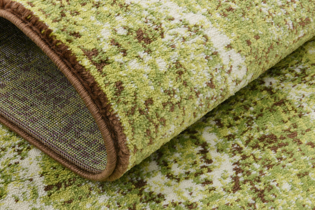 Light Green 2' x 6' 1 Imperial Runner Area Rug 100% Polypropylene With Cotton Backing Traditional Vintage Distressed Design Carpet for Sale at Rug Engine