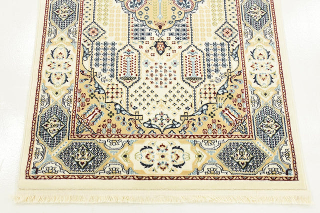 Ivory 3' 1 x 5' 3 Narenj Rectangle Area Rug 85% Polypropylene & 15% Polyester Traditional Classic Carpet for Living, Dining, Bedrooms, Office for Sale at Rug Engine