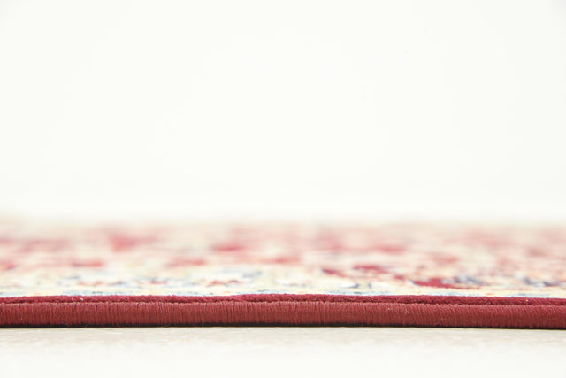 Burgundy 3' 1 x 5' 3 Narenj Rectangle Area Rug 85% Polypropylene & 15% Polyester Traditional Classic Carpet for Living, Dining, Bedrooms, Office for Sale at Rug Engine