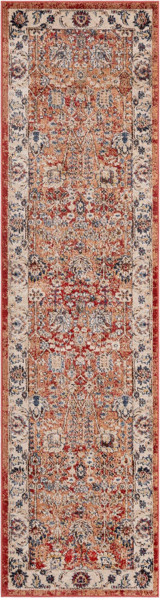 Terracotta 2' 7 x 10' Utopia Runner Area Rug