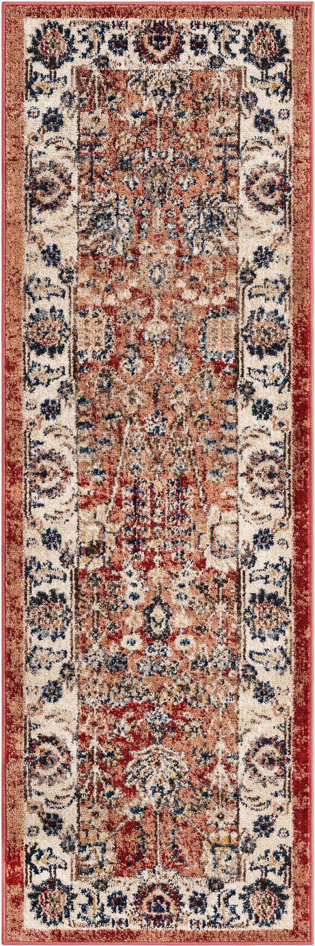 Terracotta 2' x 6' 1 Utopia Runner Area Rug Traditional Vintage Persian Inspired Vivid Color Durable Carpet for Unique Interiors for Sale at Rug Engine