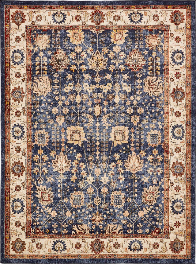Light Blue 9' x 12' 2 Utopia Rectangle Area Rug Traditional Vintage Persian Inspired Vivid Color Durable Carpet for Unique Interiors for Sale at Rug Engine