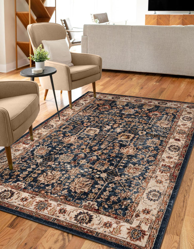 Light Blue 9' x 12' 2 Utopia Rectangle Area Rug Traditional Vintage Persian Inspired Vivid Color Durable Carpet for Unique Interiors for Sale at Rug Engine