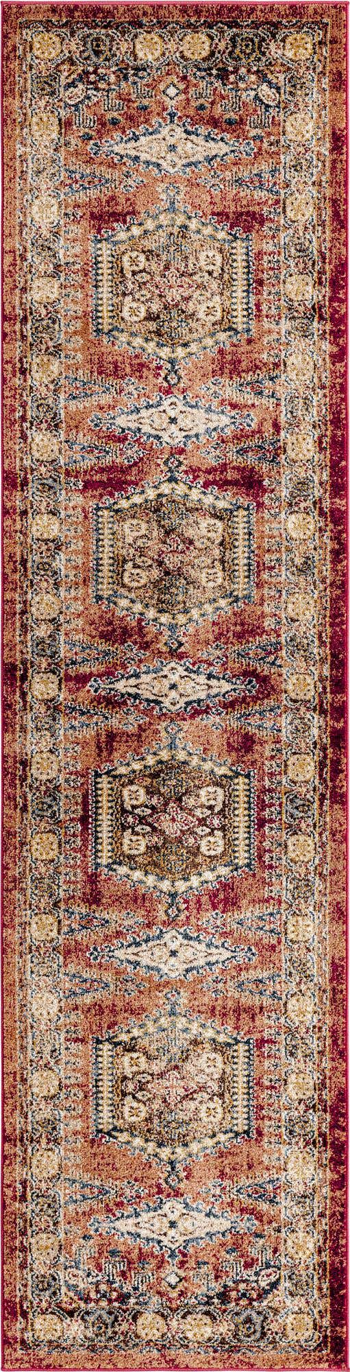 Terracotta 2' 7 x 10' Utopia Runner Area Rug Traditional Vintage Persian Inspired Vivid Color Durable Carpet for Unique Interiors for Sale at Rug Engine