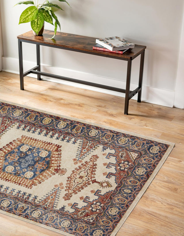 Cream 2' 2 x 3' 1 Utopia Rectangle Area Rug Traditional Vintage Persian Inspired Vivid Color Durable Carpet for Unique Interiors for Sale at Rug Engine