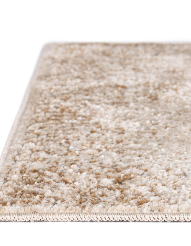 Beige 5' 3 x 8' Chateau Rectangle Area Rug 85% Polypropylene & 15% Chenille With Cotton Backing Traditional Vintage Distressed Carpet for Classical Interior Design Decorating for Sale at Rug Engine