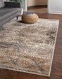Blue Beige 4' 1 x 6' 1 Chateau Rectangle Rug