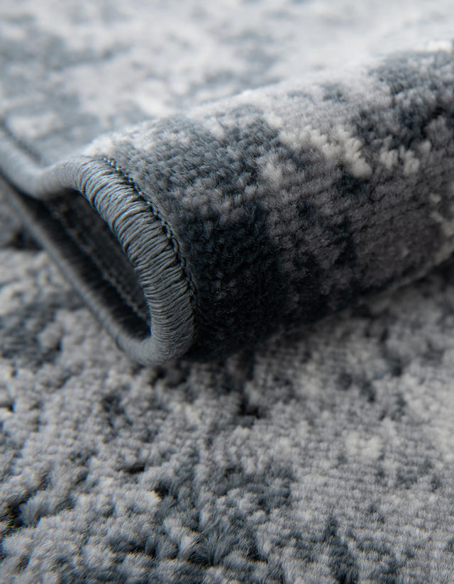 Dark Blue 10' x 14' 5 Chateau Rectangle Area Rug 85% Polypropylene & 15% Chenille With Cotton Backing Traditional Vintage Distressed Carpet for Classical Interior Design Decorating for Sale at Rug Engine