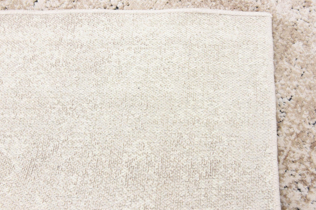 Beige 2' x 6' 9 Chateau Runner Area Rug 85% Polypropylene & 15% Chenille With Cotton Backing Traditional Vintage Distressed Carpet for Classical Interior Design Decorating for Sale at Rug Engine