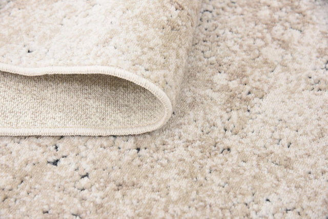 Beige 2' x 6' 9 Chateau Runner Area Rug 85% Polypropylene & 15% Chenille With Cotton Backing Traditional Vintage Distressed Carpet for Classical Interior Design Decorating for Sale at Rug Engine