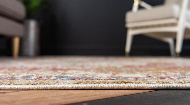 Beige 2' 7 x 12' 2 Augustus Runner Area Rug 70% Polypropylene & 30% Polyester With Cotton Backing Easy Clean Home Decor Carpet for Sale at Rug Engine