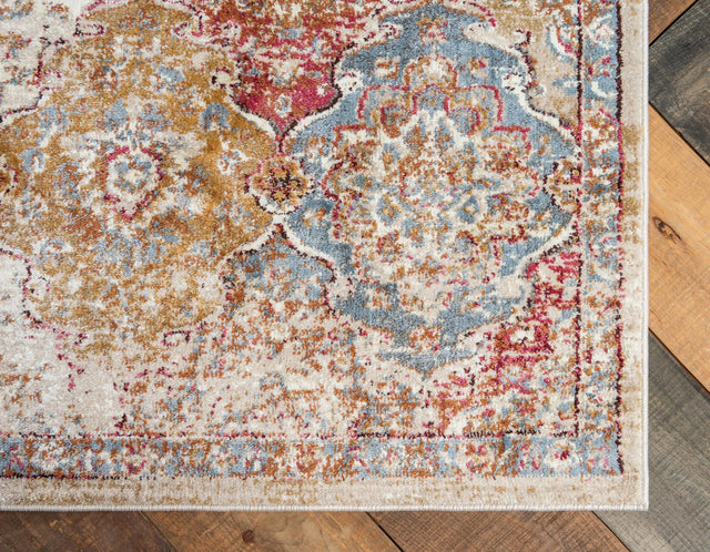 Beige 2' 7 x 12' 2 Augustus Runner Area Rug 70% Polypropylene & 30% Polyester With Cotton Backing Easy Clean Home Decor Carpet for Sale at Rug Engine