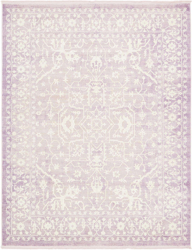 Purple 8' x 10' New Classical Rectangle Area Rug 70% Polypropylene & 30% Polyester Traditional Vintage Distressed Carpet for Interior Design Home Decor for Sale at Rug Engine