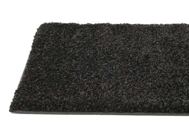 Charcoal 2' 2 x 3' 1 Solo Rectangle Area Rug Thick Soft Touch Fluffy & Plush Shaggy Pile Durable Minimalist Carpet for Classic Interior Design for Sale at Rug Engine