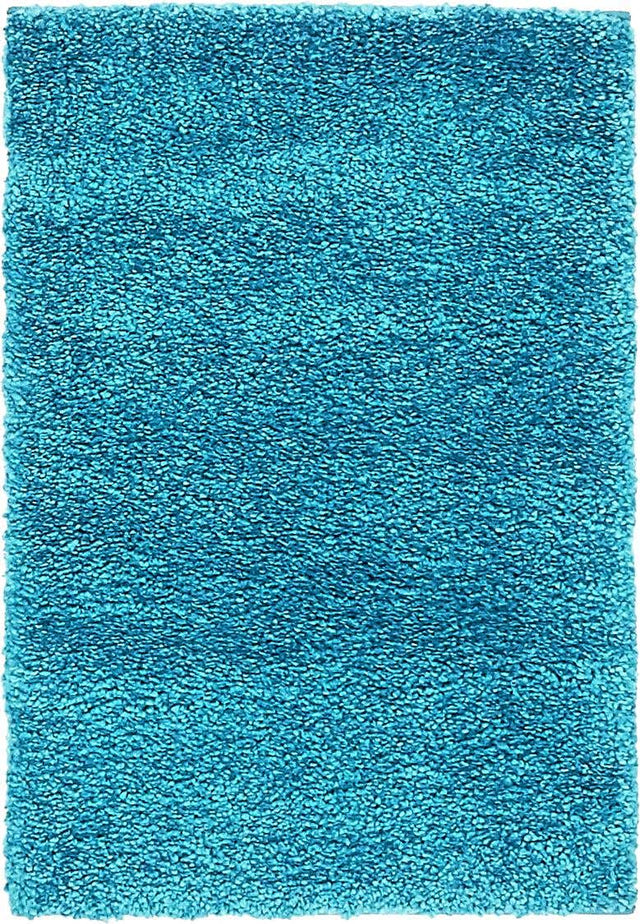 Turquoise 2' 2 x 3' 1 Solo Rectangle Area Rug Thick Soft Touch Fluffy & Plush Shaggy Pile Durable Minimalist Carpet for Classic Interior Design for Sale at Rug Engine