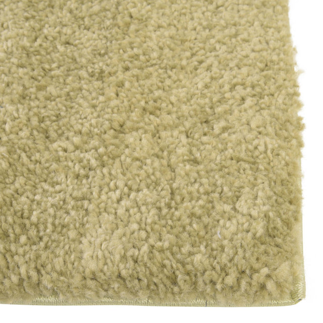 Light Green 2' 2 x 3' 1 Solo Rectangle Area Rug Thick Soft Touch Fluffy & Plush Shaggy Pile