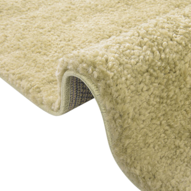 Light Green 8' x 10' Solo Rectangle Area Rug Thick Soft Touch Fluffy & Plush Shaggy Pile