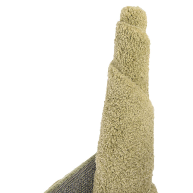 Light Green 8' x 10' Solo Rectangle Area Rug Thick Soft Touch Fluffy & Plush Shaggy Pile