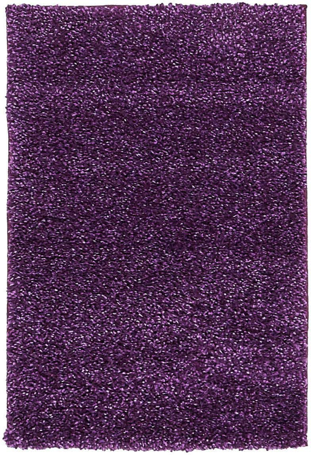 Violet 2' 2 x 3' 1 Solo Rectangle Area Rug Thick Soft Touch Fluffy & Plush Shaggy Pile Durable Minimalist Carpet for Classic Interior Design for Sale at Rug Engine