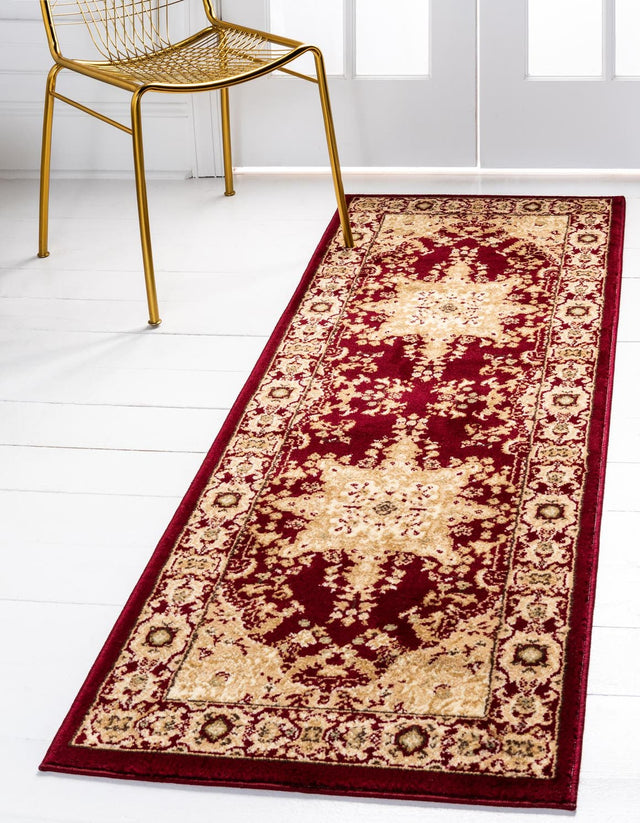 Red 2' 2 x 6' 1 Versailles Runner Area Rug