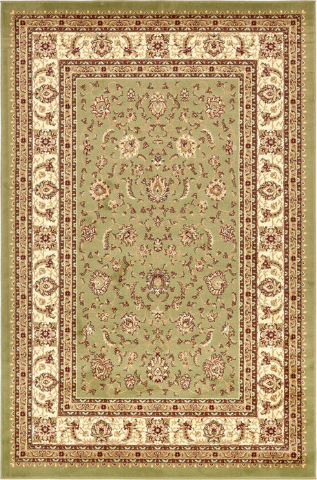 Green 6' 1 x 9' Voyage Rectangle Area Rug