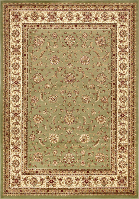 Green 7' 10 x 11' Voyage Rectangle Area Rug