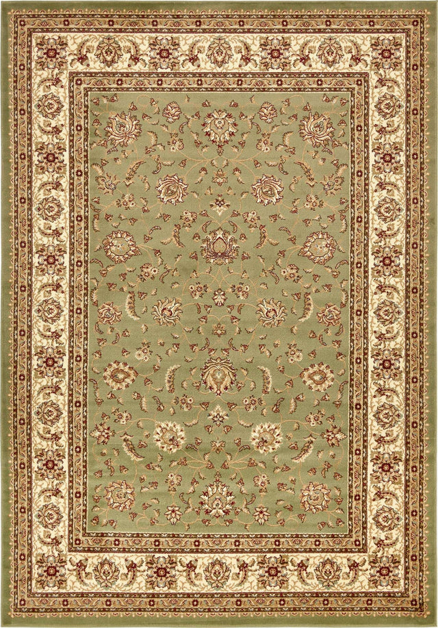 Green 7' 10 x 11' Voyage Rectangle Area Rug
