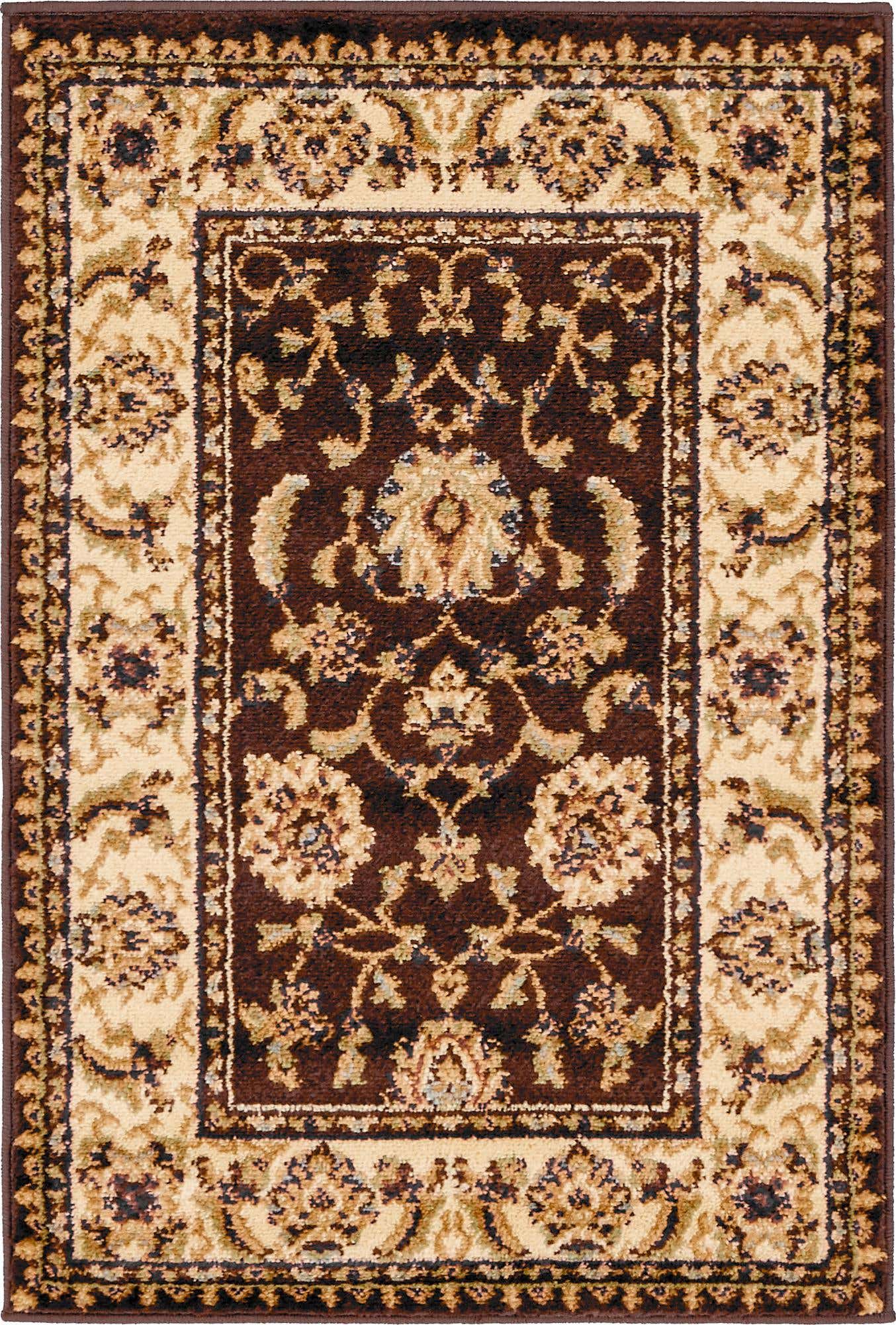 Brown 2' x 3' 1 Voyage Rectangle Area Rug