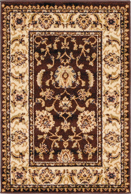 Brown 2' x 3' 1 Voyage Rectangle Area Rug