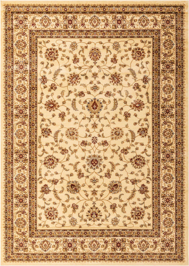 Cream 7' 10 x 11' Voyage Rectangle Area Rug