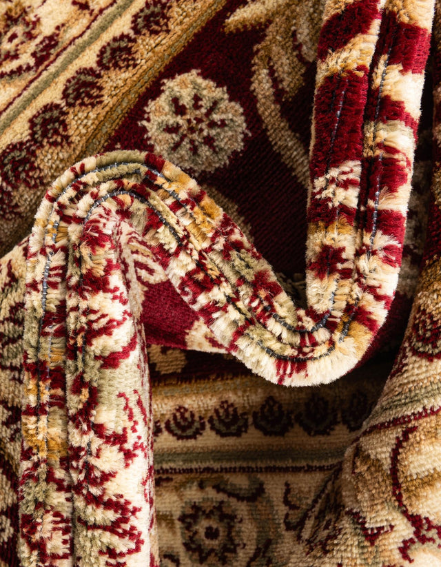 Red 6' 1 x 6' 1 Versailles Square Area Rug