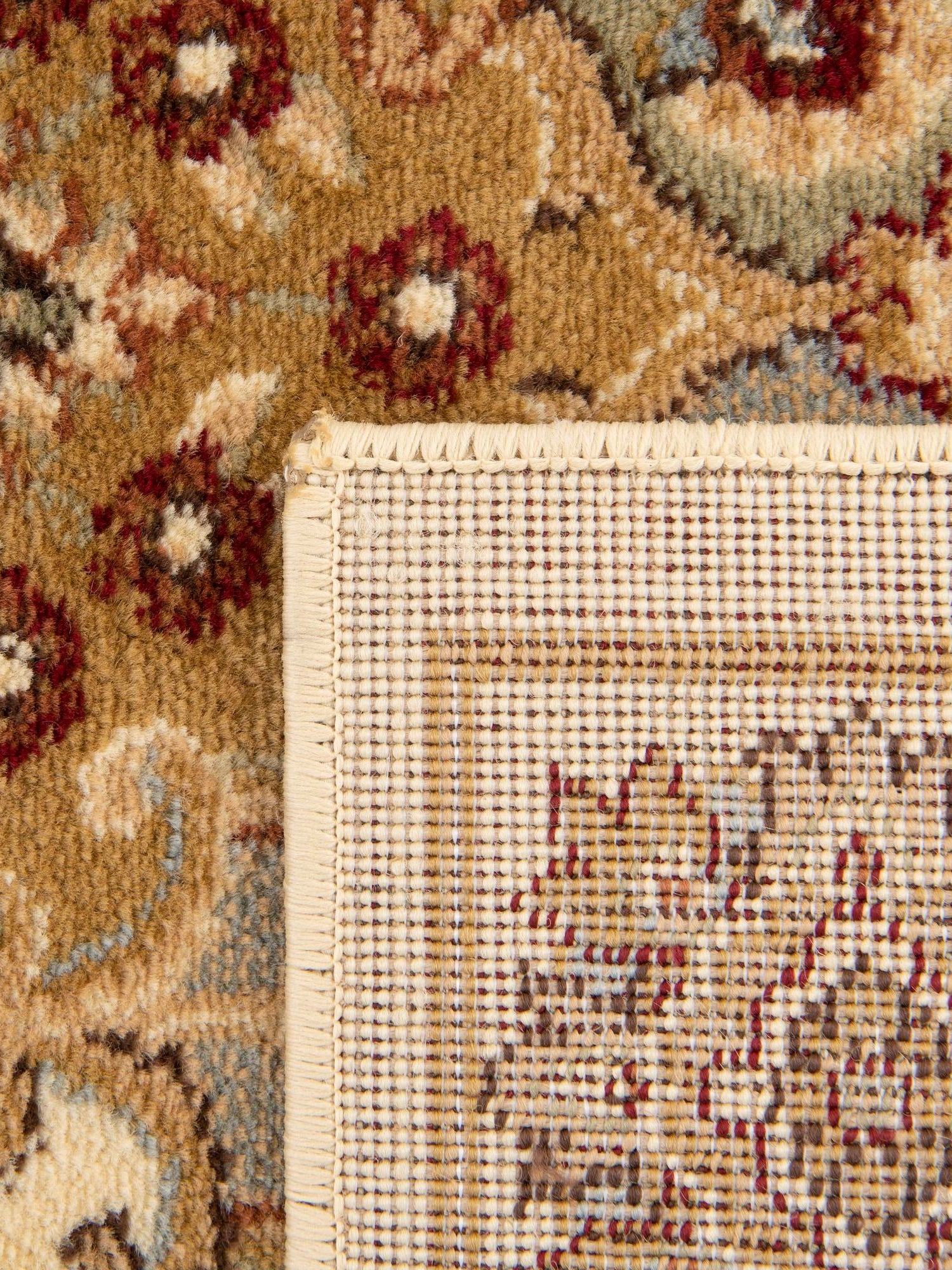 Cream 4' 1 x 4' 1 Voyage Square Area Rug