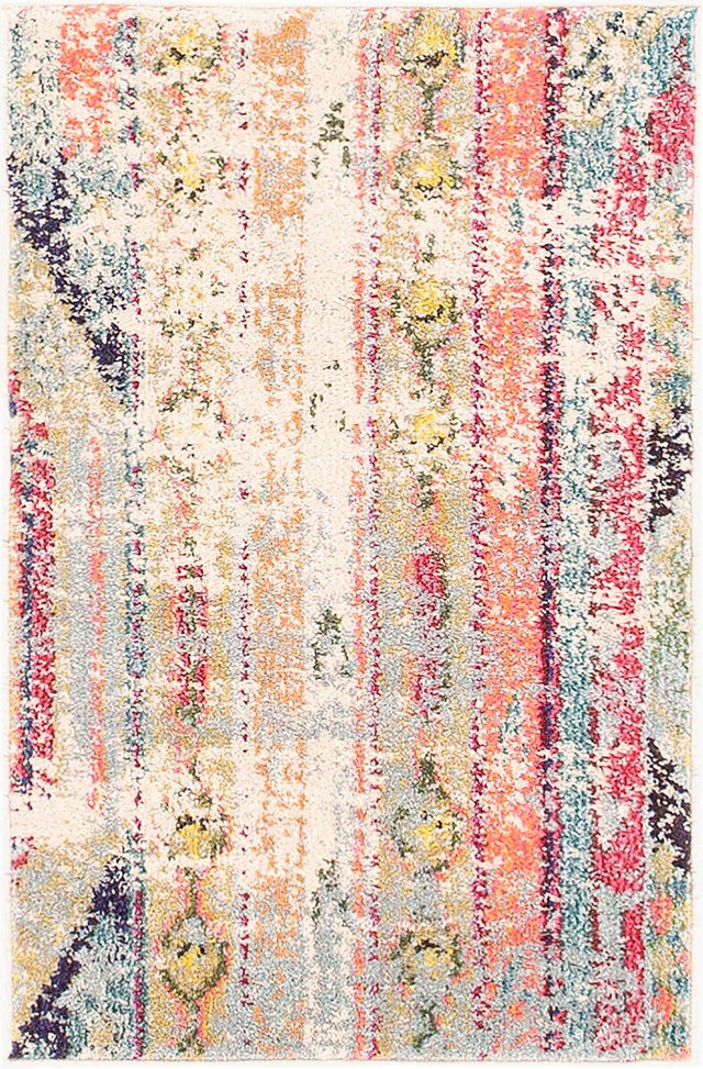 Multicolor 2' x 3' 1 Sedona Rectangle Area Rug