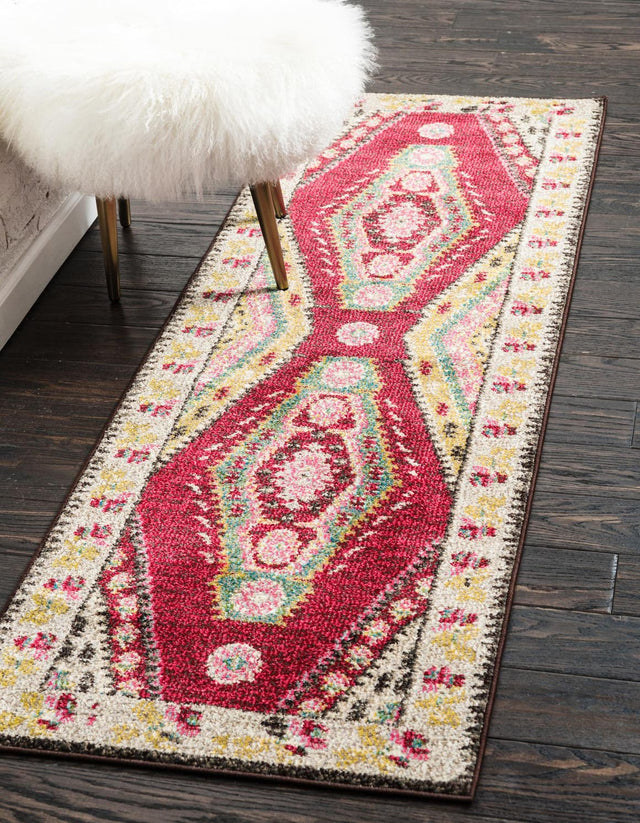 Multicolor 2' 7 x 10' Sedona Runner Area Rug Durable Long Lasting Carpet for Living Rooms, Kitchen, Bedrooms, Office Space, Dorms for Sale at Rug Engine