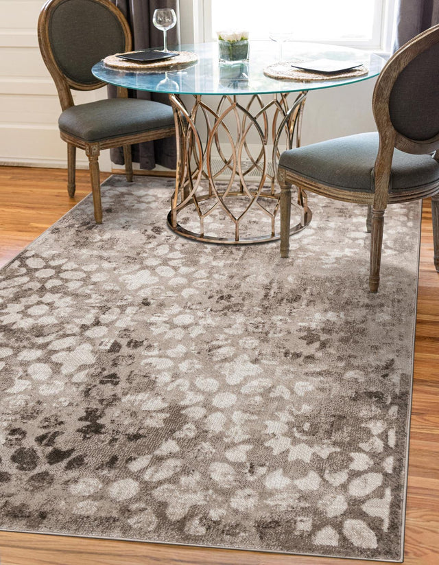 Brown 3' 1 x 5' 3 Sofia Rectangle Area Rug Durable Easy Clean Stain Resistant Unique Carpet for Affordable Interior Home Design for Sale at Rug Engine